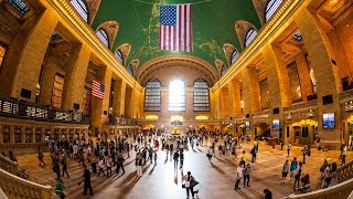 Walking Tour of Grand Central Terminal — New York City 【4K】🇺🇸 [upl. by Eugilegna]