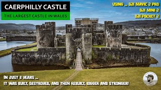 Caerphilly Castle  The Largest in Wales 2nd in Britain [upl. by Ijnek700]