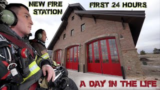 First 24 Hours in a New Fire Station  A Day in the Life [upl. by Lenej947]