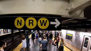 ⁴ᴷ The Busiest NYC Subway Station Times Square–42nd StreetPort Authority Bus Terminal [upl. by Evans408]