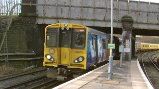 Half an Hour at 216  Birkenhead North Station 1022017  Class 507 508 terminus [upl. by Nevin]