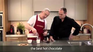 How to make a hot chocolate using an aerolatte milk frother [upl. by Posehn325]