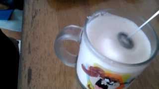 Aerolatte Review Frothing Cold Milk In Under 1 Minute [upl. by Spiros127]